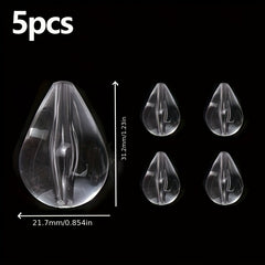 5pcs ABS Transparent Throwing Assistant Carp Fishing