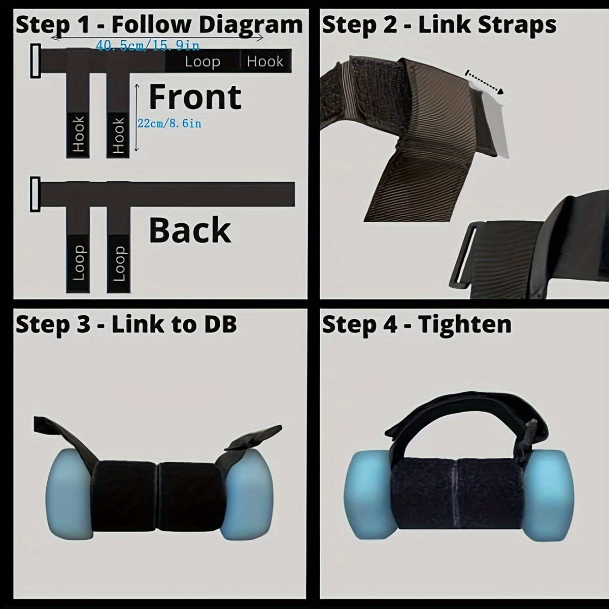 Ankle Strap Leg Muscle Trainer for Dumbbell Training