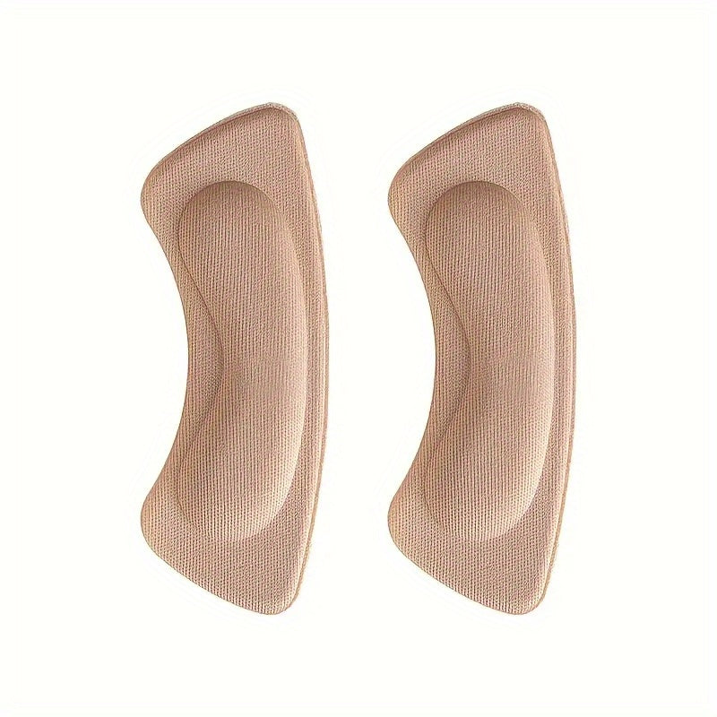 2pcs 4D Rear Heel Sticker Soft Comfort Anti-slip for High Heels
