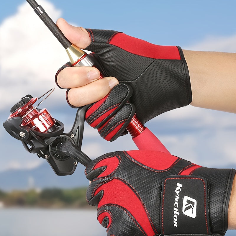 Unisex Fishing Gloves Fingerless Gloves For Fly Fishing Ice Fishing