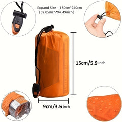 2 Person Emergency Tent Survival Shelter Tube Tent Waterproof