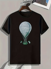 Creative Pattern Print Men's Graphic T shirt Casual Comfy Tees For Summer