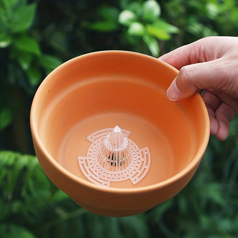 10pcs Cone Flower Pot Hole Mesh Pad - Prevent Soil Loss
