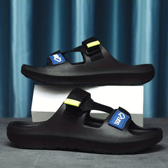 Men's Camo Platform Slides - Non Slip Comfort - Indoor/Outdoor
