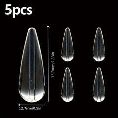 5pcs ABS Transparent Throwing Assistant Carp Fishing