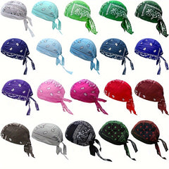 Cycling Cap Durag Hat Helmet Liner Autumn Winter Headwear for Men Women