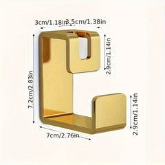 Plastic Washbasin Holder Adhesive Rack Hook Bathroom Shelf Hook