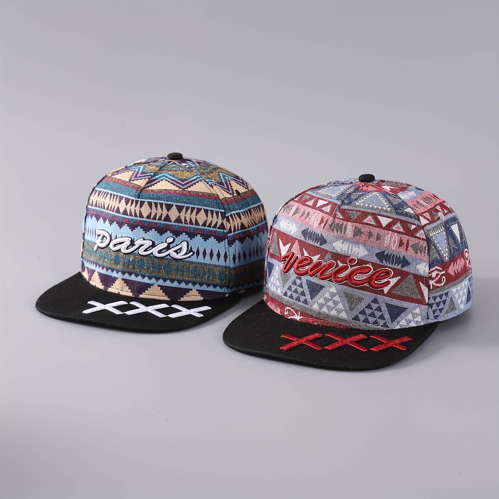 Hip Hop Letter Embroidered Baseball Cap for Band Performance