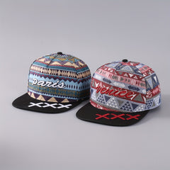 Hip Hop Letter Embroidered Baseball Cap for Band Performance