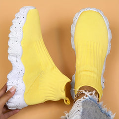Women's Breathable Sports Sock Shoes Lightweight Non slip Travel Shoes