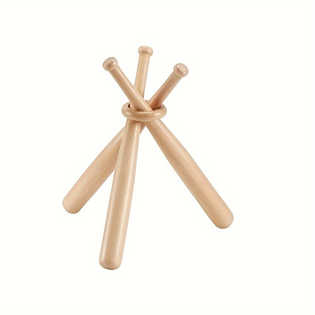 Wooden Baseball Display Holder - Baseball Stand for Sports Players