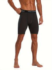 3pcs Men's Compression Shorts High Stretch Base Layer for Sports Gym