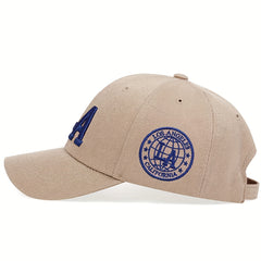 Unisex LA Embroidery Baseball Cap for Spring and Autumn
