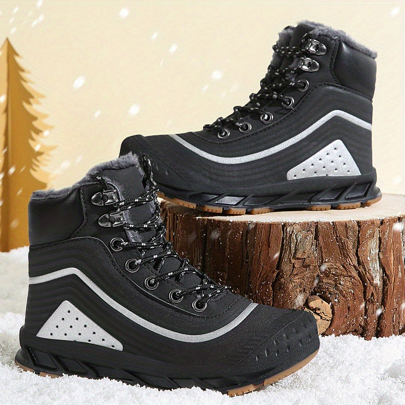 Men's Snow Boots Winter Ankle Boots Waterproof Non Slip Warm Outdoor