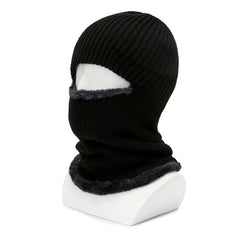 Full Face Knitted Balaclava Face Mask Winter Fleece Lined Ski Mask