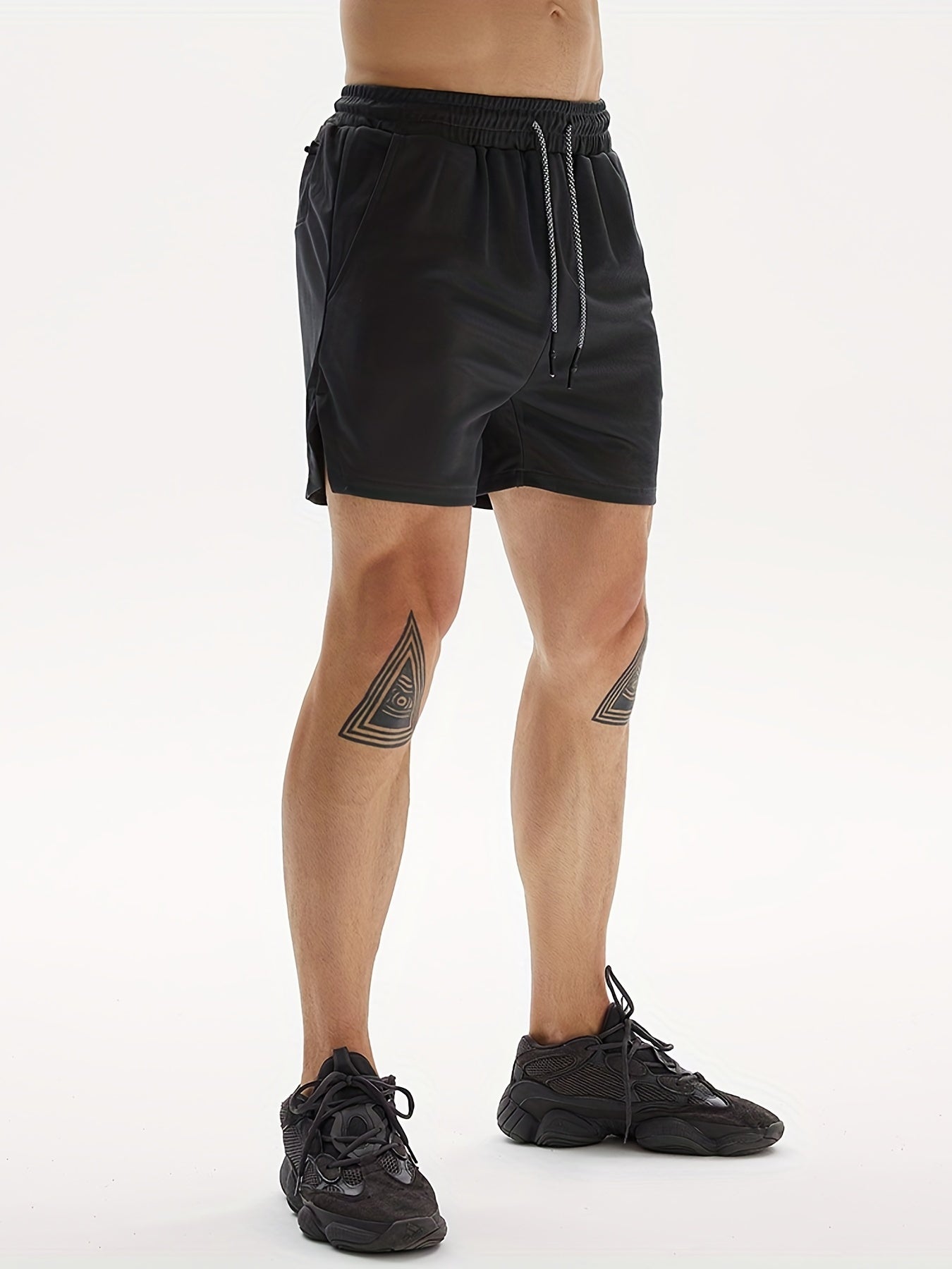 Men's Active Shorts with Pockets - Quick Dry & Breathable - Summer Workout Gear