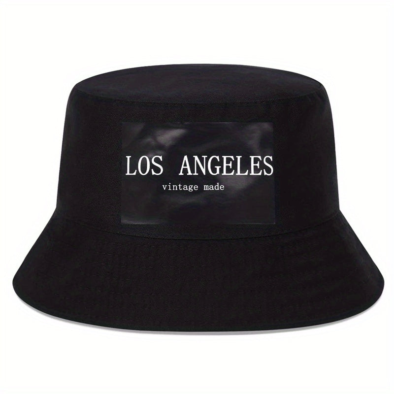 LOS ANGLES Bucket Hat Lightweight Fisherman Cap For Women Men