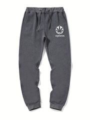 Vegetarian Casual Graphic Drawstring Joggers Men's Sweatpants
