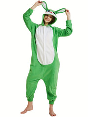 Bunny Pajama Jumpsuit Halloween Hooded Pajama Jumpsuit Women's