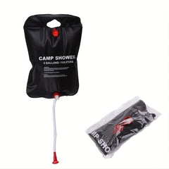 20L Portable Solar Shower Bag for Outdoor Camping & Travel