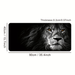 XL E sports Mouse Pad Thickened Desktop Mat Anti slip Washable Rubber