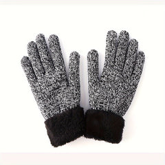 Winter Gloves Men Women Elastic Fishing Warm Texting Soft Lining