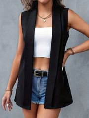 Casual Sleeveless Work Office Vest