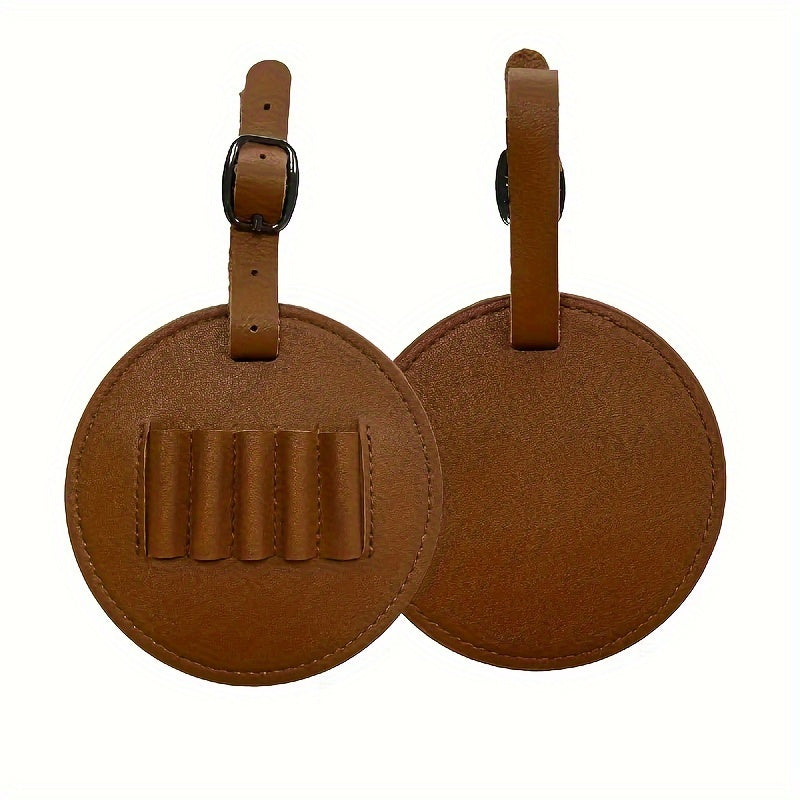 Golf Tee Bag PU Leather Durable with 5 Slots
