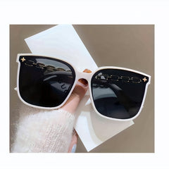 Fashionable UV Protected Large Round Sunglasses