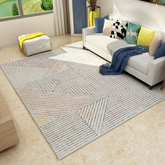 Modern Stylish Area Rug Soft & Comfortable Non Slip Carpet for Living Room