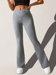 High Waist Flare Leg Vintage Pants