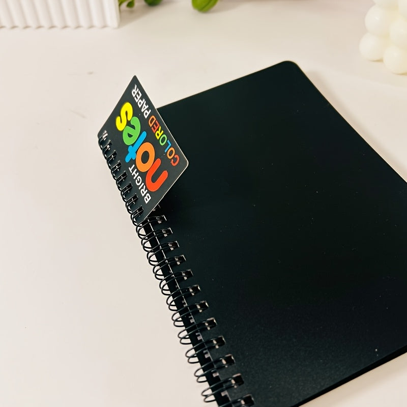 Rainbow Spiral Notebook Thick Lined Pages Multicolor Cover HIGHER NOTES