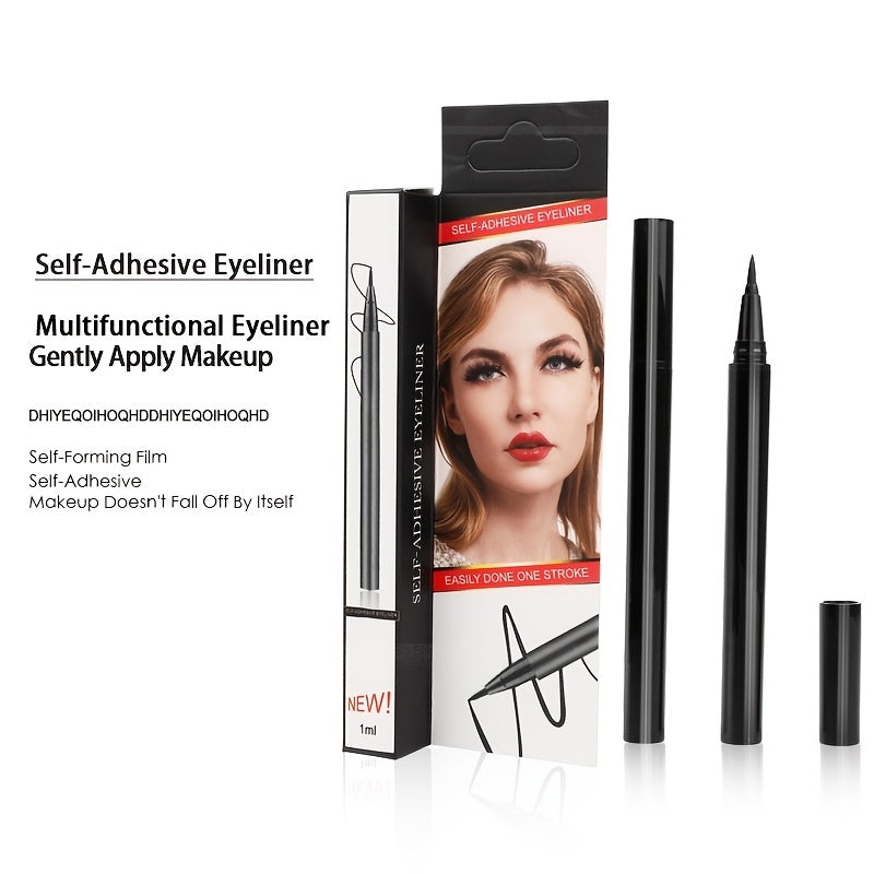 Self Adhesive Transparent Waterproof Eyeliner 2-In-1 Long Lasting Quick Dry Glue