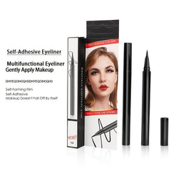 Self Adhesive Transparent Waterproof Eyeliner 2-In-1 Long Lasting Quick Dry Glue