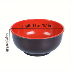 Anti Rust Double Colors Porcelain Bowl for Camping Picnic