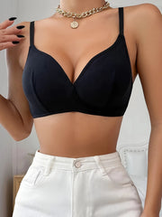 Comfy Wireless Push Up Bra Breathable Lingerie