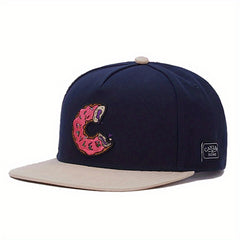 Donut Embroidery Men's Hip Hop Hat