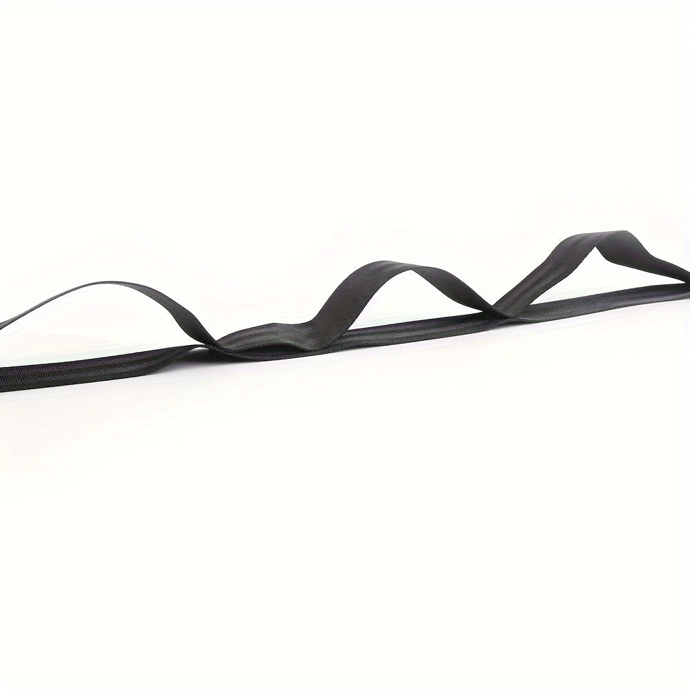 Yoga Stretching Band with Segmented Adjustment for Leg and Foot Stretching