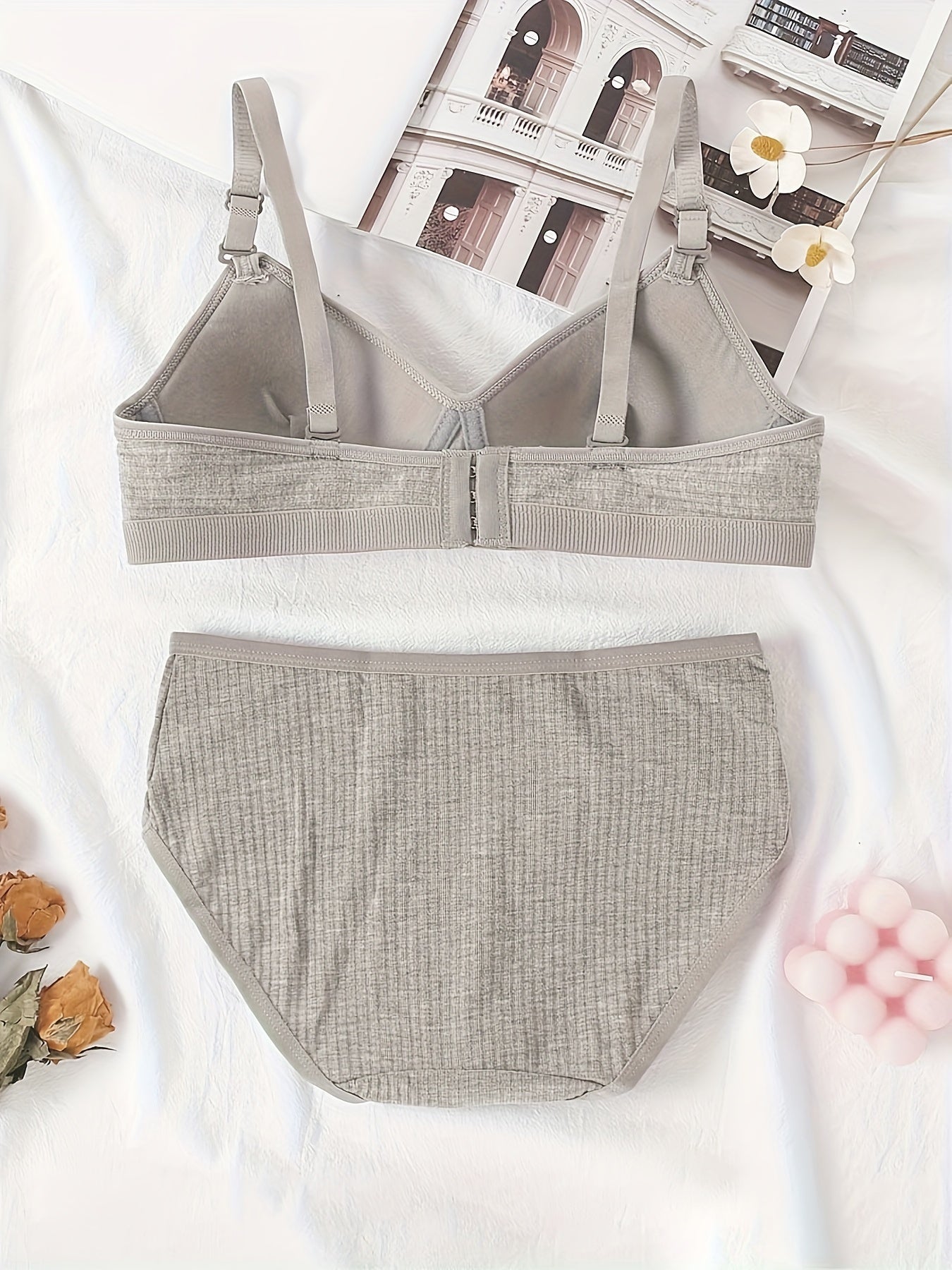 Youth SPORT Print Padded Bra Set