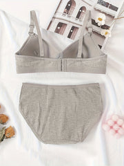 Youth SPORT Print Padded Bra Set