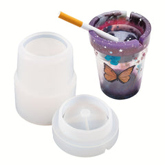 Resin Car Ashtray Silicone Molds for DIY Ashtray Making