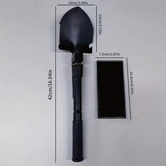 1pc Armory Shovel Folding Portable Hoe Digging Fishing Small Shovel