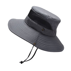 Stay & Protected Fisherman Hat Wide Brim Mesh Breathable for Outdoor Activities