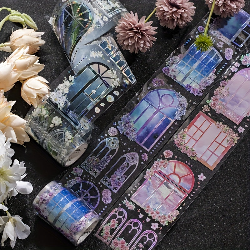Vintage Dream Window Sticker Decal Waterproof for DIY Scrapbook Journal Notebook