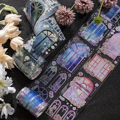 Vintage Dream Window Sticker Decal Waterproof for DIY Scrapbook Journal Notebook