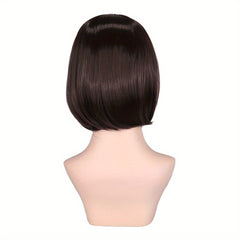 Multicolor Short Bob Straight Hair Wigs 30 48 Cm Shoulder Length