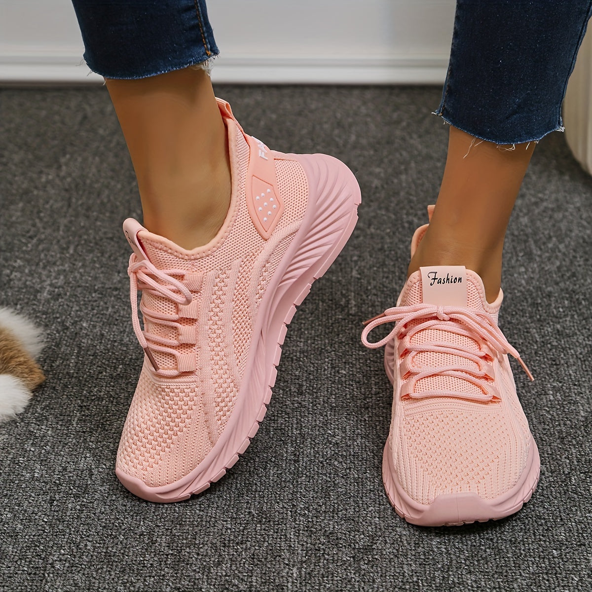 Breathable Shockproof Running Sports Shoes Non-slip Outdoor Sneakers