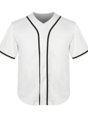 Youth Classic Baseball Jersey Short Sleeve Sweatshirt
