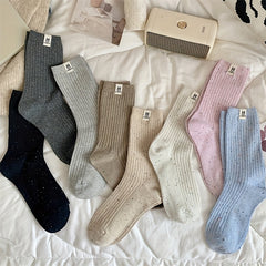Bunny Pattern Socks Comfy Women's Stockings & Hosiery