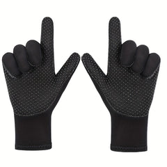 3mm Neoprene Anti Slip Swimming Diving Gloves Coldproof Fishing